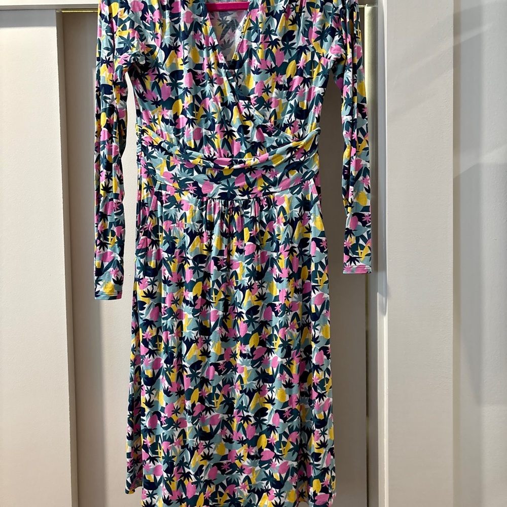 Beautiful Boden Floral Long Sleeve Dress - Picture 6 of 10